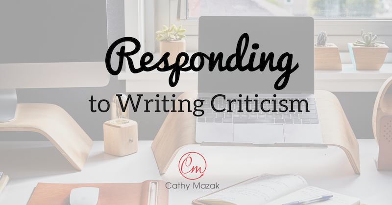 Responding to writing criticism