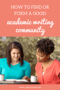characteristics of good writing community